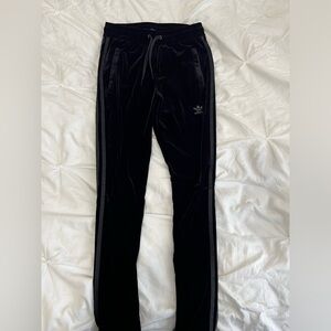 Adidas velour joggers